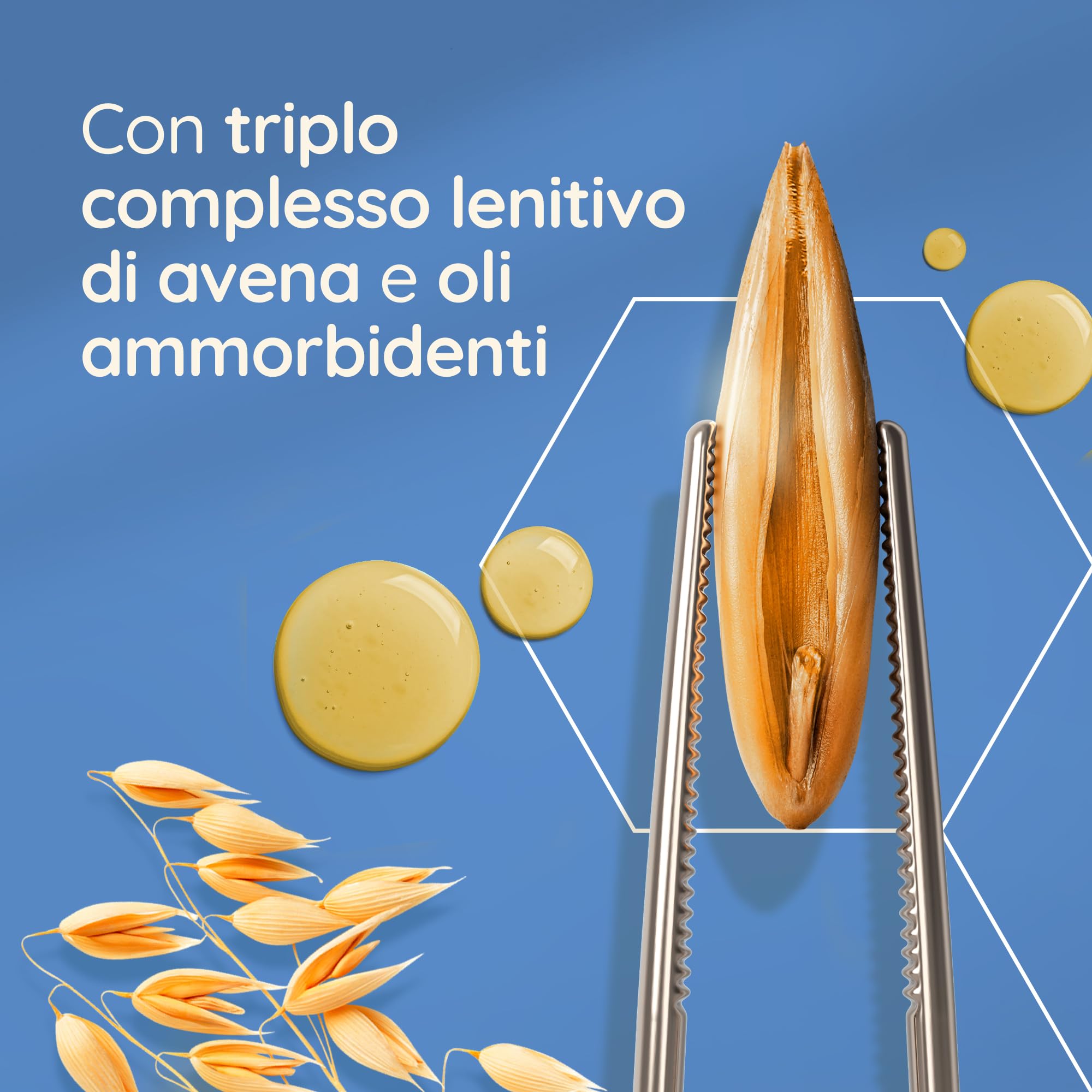 Aveeno Skin Relief Detergente Olio Bagno E Doccia, Olio doccia per pelle secca e pruriginosa, Olio detergente corpo con complesso di Avena Prebiotica, Bagnodoccia ad alta tollerabilità, 300 ml