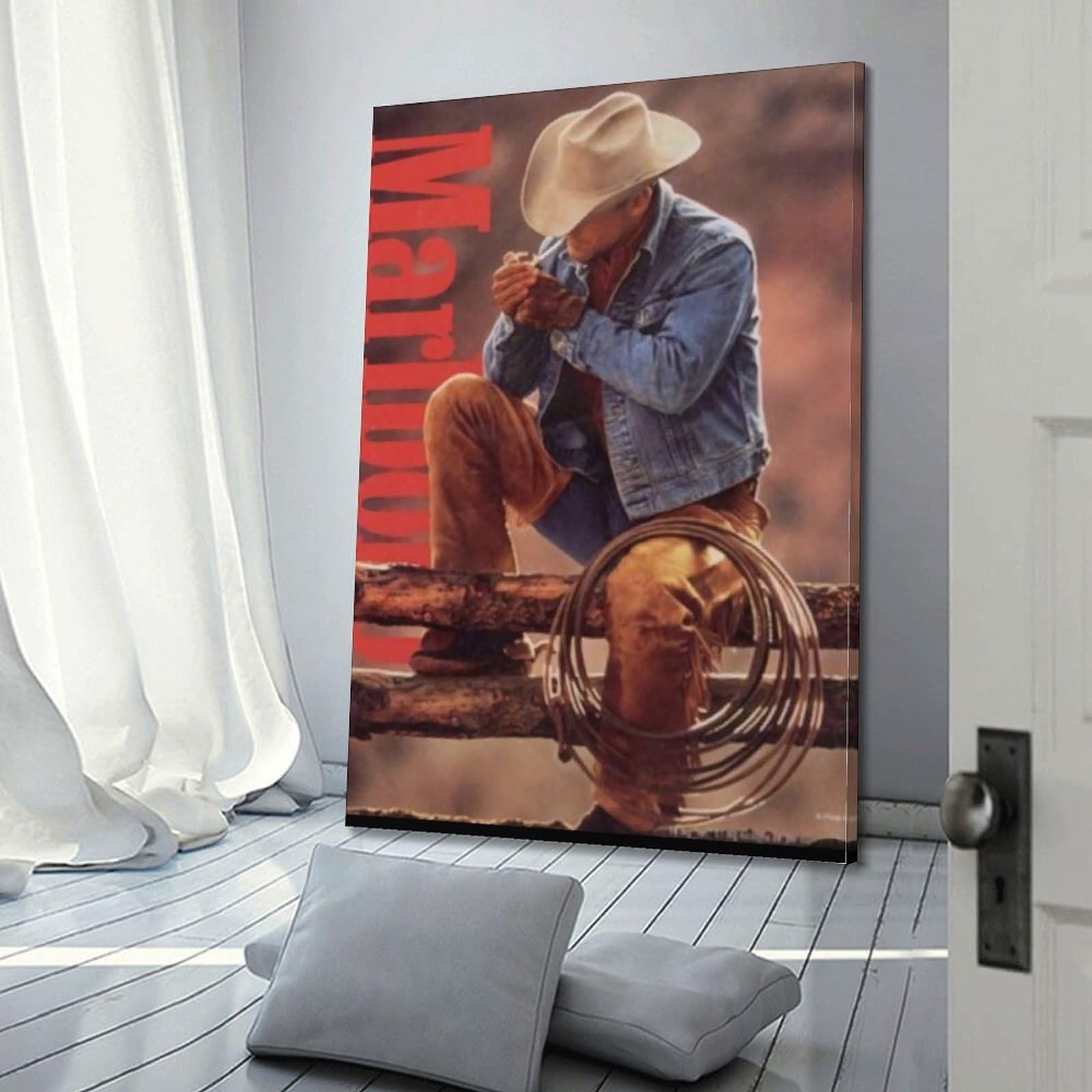 Wereldkaart poster voor muur - 84 x 60 cm grote wandkaart van de wereld