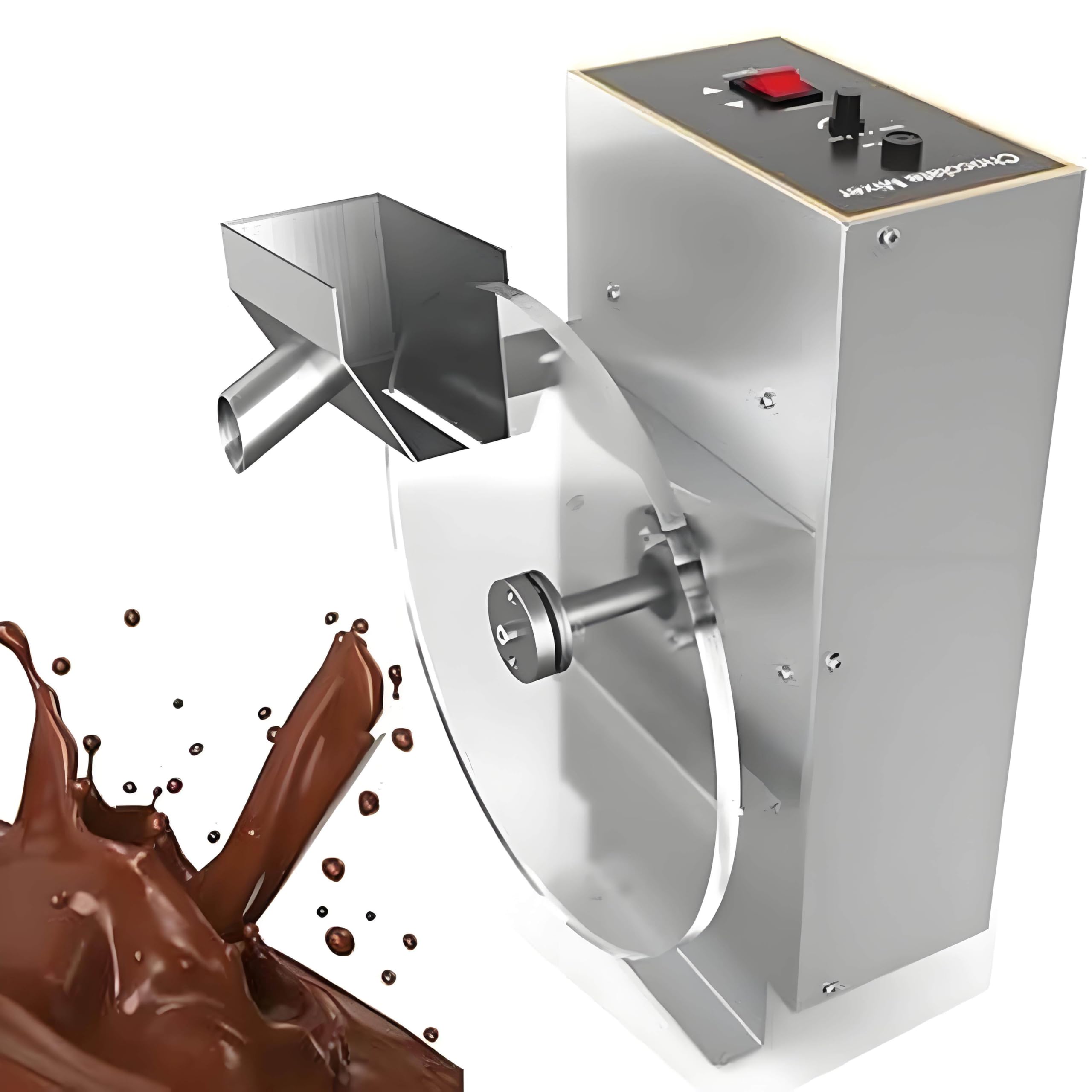 Miscelatore Commerciale per crogiolo di Cioccolato, temperatrice per Ruote di Cioccolato, scaldavivande in Acciaio Inossidabile, intervallo di Regolazione della velocità: 35~55 Giri/min