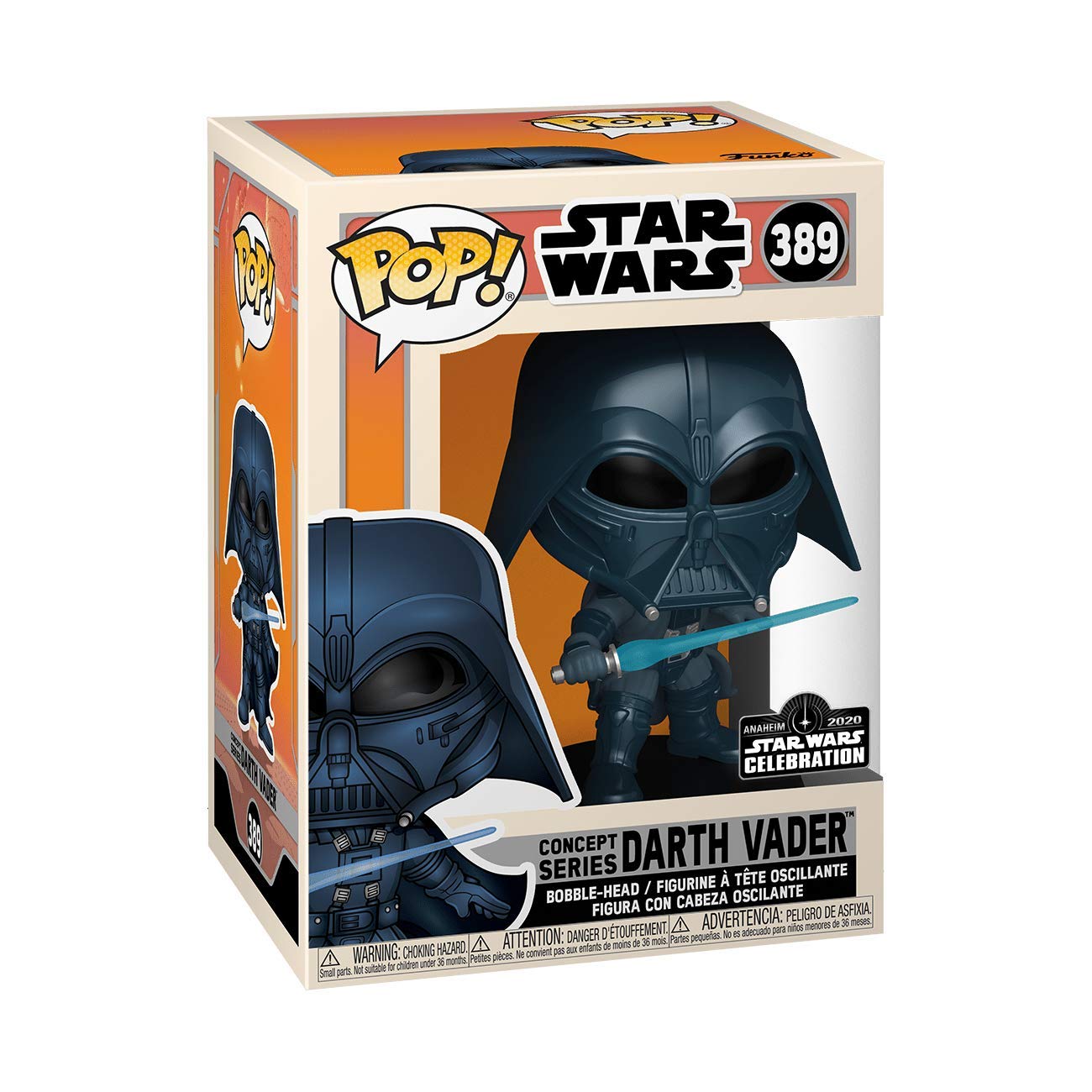 Amazon.com: Funko Pop! Star Wars Darth Vader #389 Concept Series