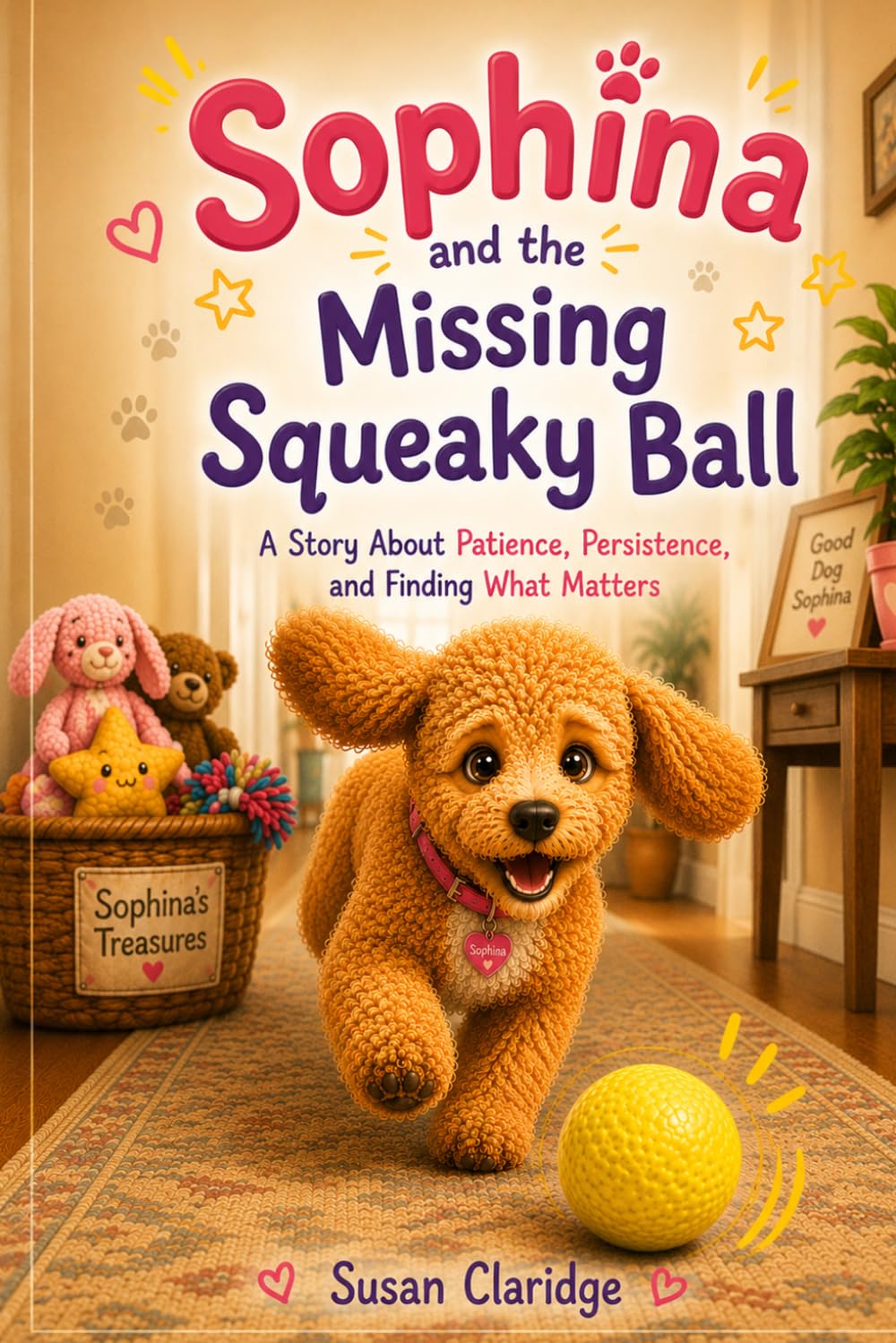 Sophina and the Missing Squeaky Ball (Sophina the Goldendoodle Adventures)