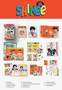 K-POP+アジア SHINee - SHINee 2015 SEASON&#39;S GREETINGS Shinee 2015 Season's GREETINGS Mini Calendar Official