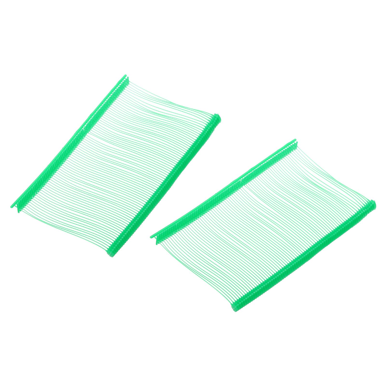 sourcing map 1000 Pcs Standard Tagging Barb Fasteners, 2 Inch Green Tagging Gun Fasteners Tagging Gun Refill Plastic Garment for Clothing Fine Stitch Price Refills Tag Label