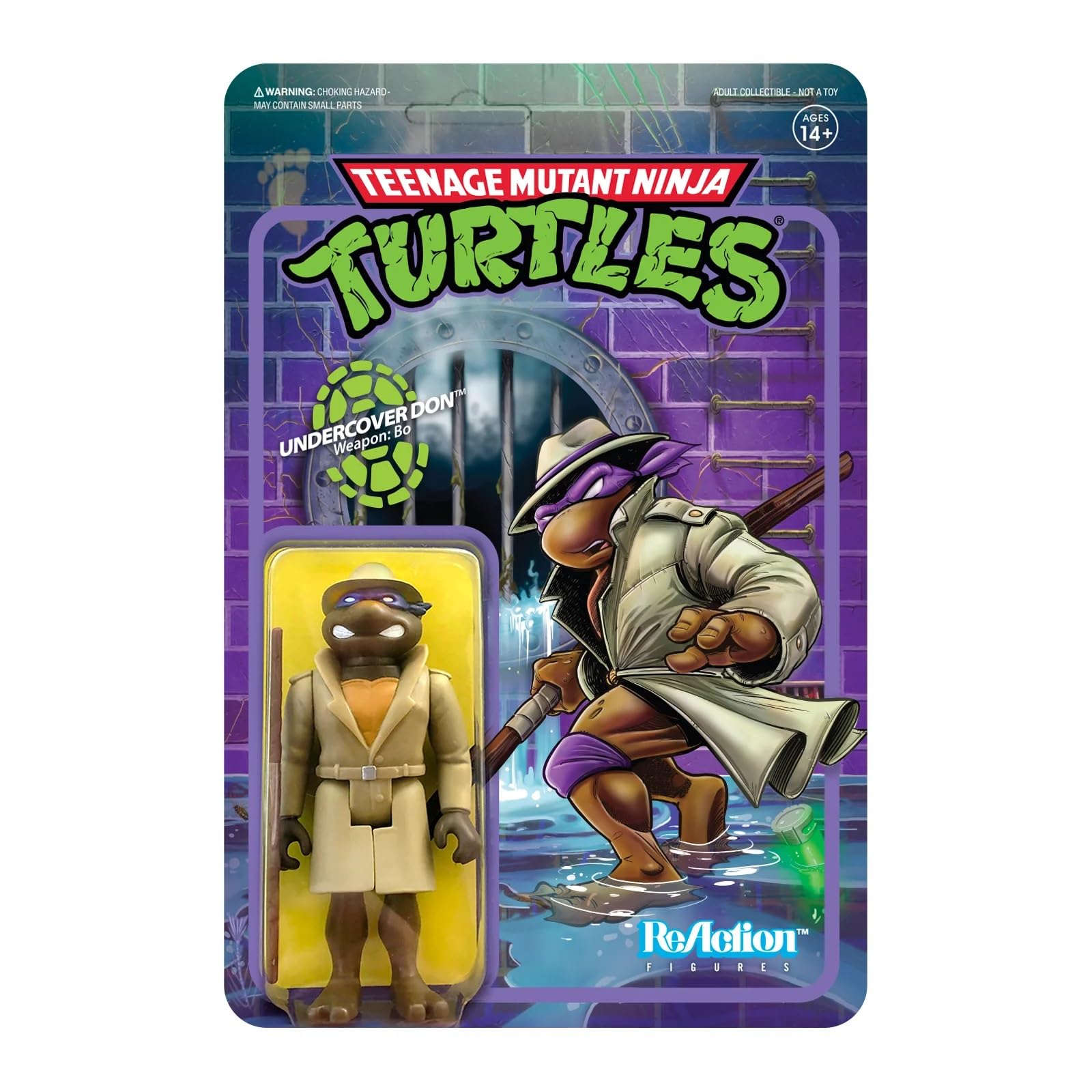 Amazon.com: Super7 Teenage Mutant Ninja Turtles Undercover