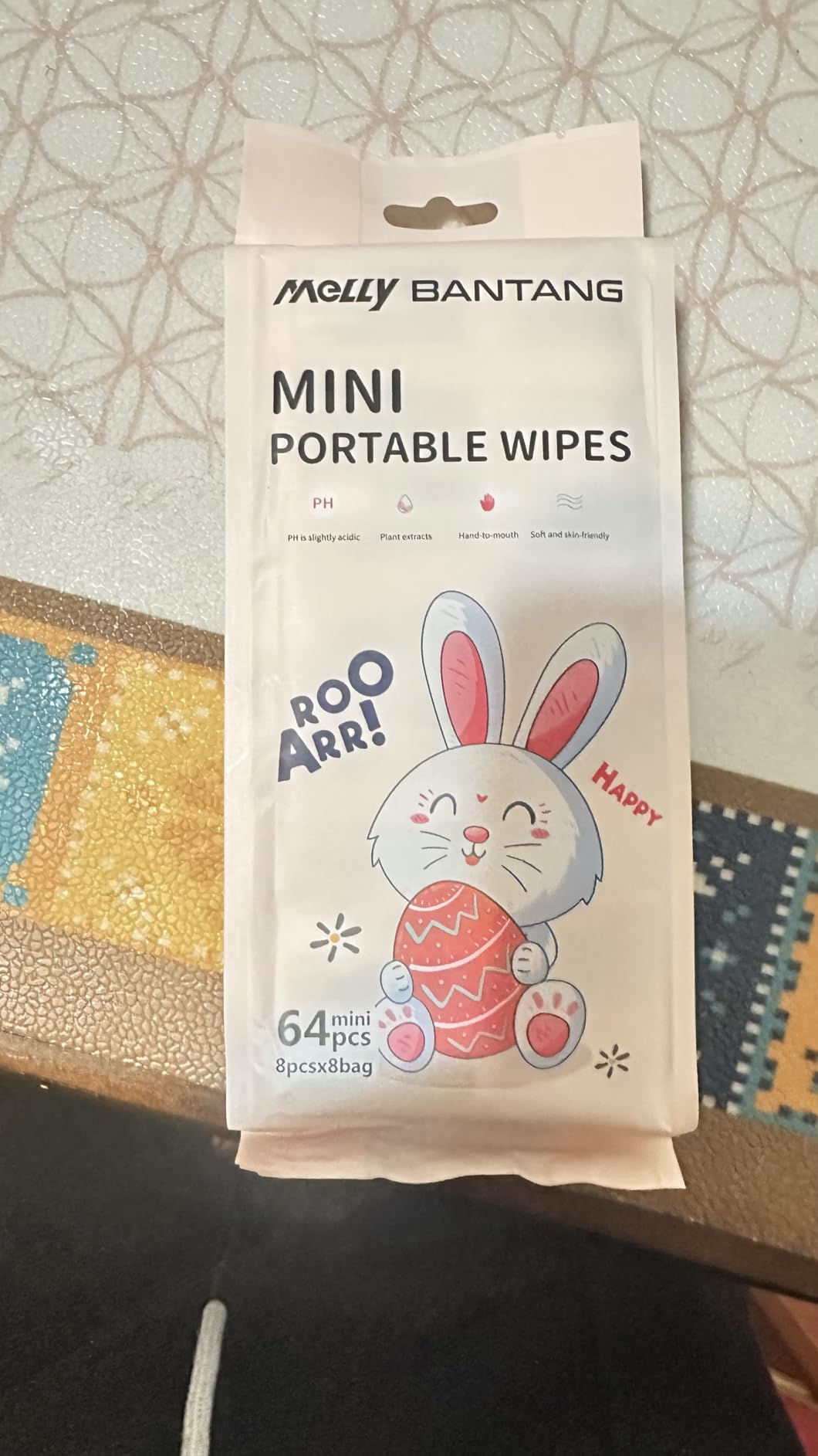 Etenpo Wet Wipe Travel Size, Mini Makeup Wipes, Easy Portability, Skin-Friendly Ingredients, 24 Pack Total 192 Wipes, Pink