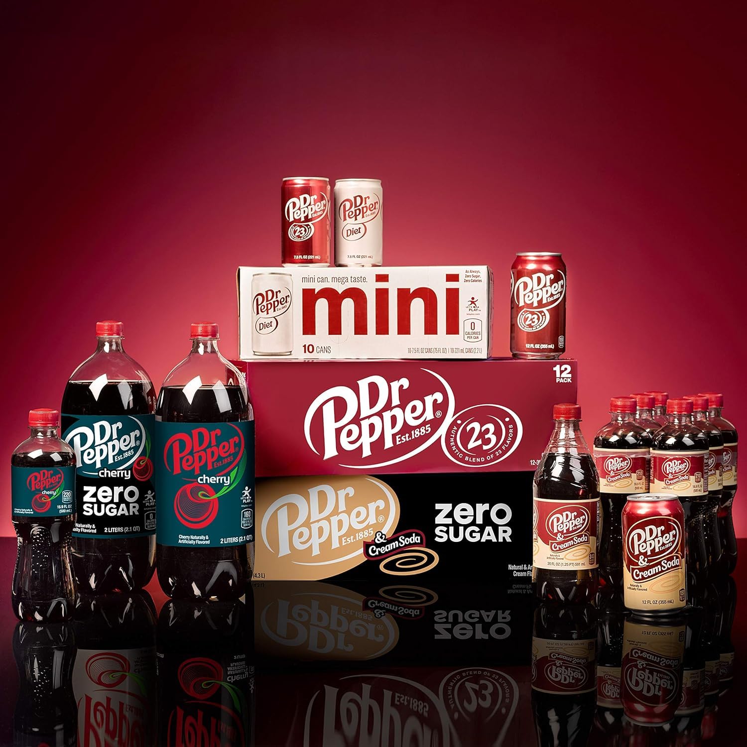 Coca-Cola & Dr Pepper 500ml 4本セット 【公式通販】