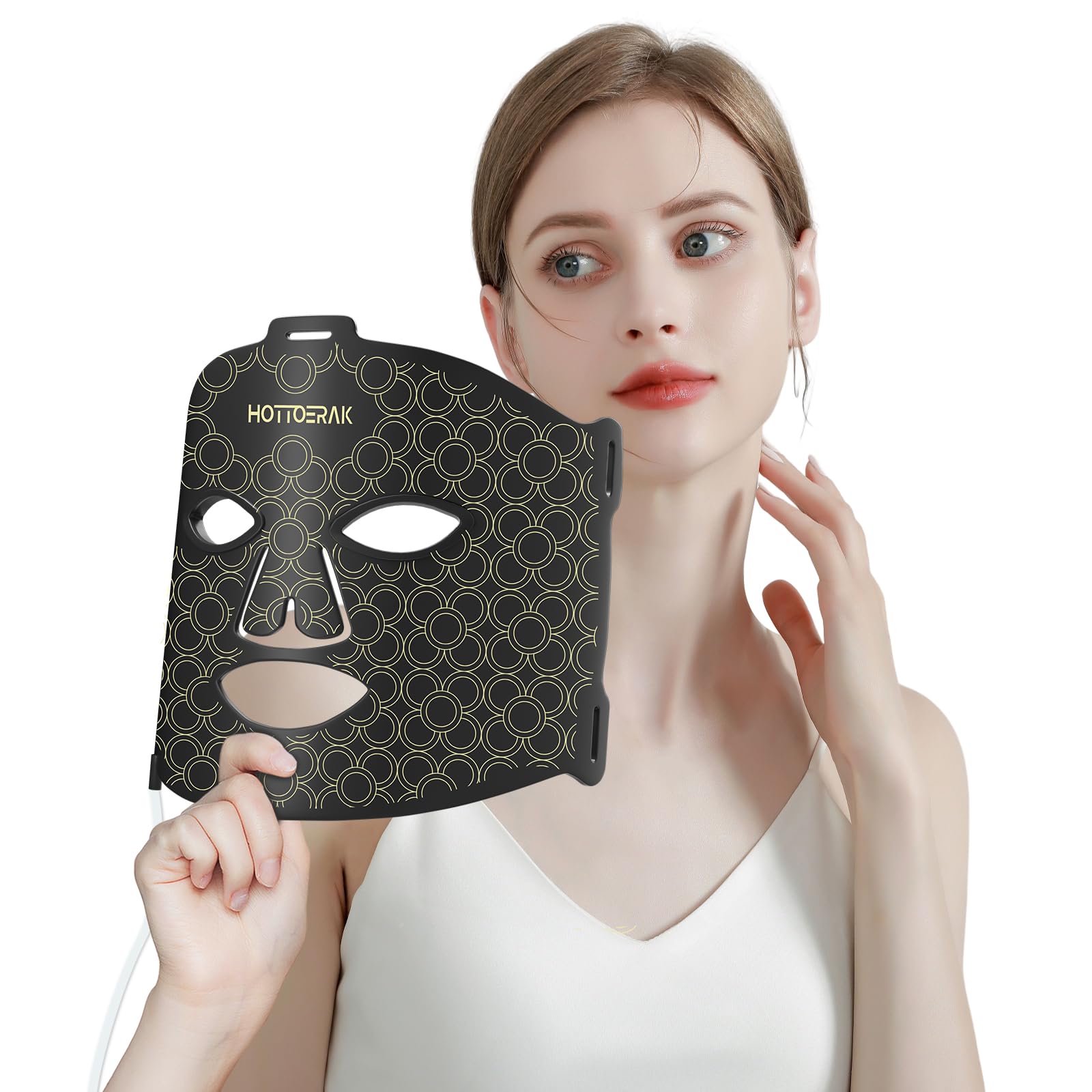 Masque de luminothérapie à LED soin visage anti-âge complet - 8
