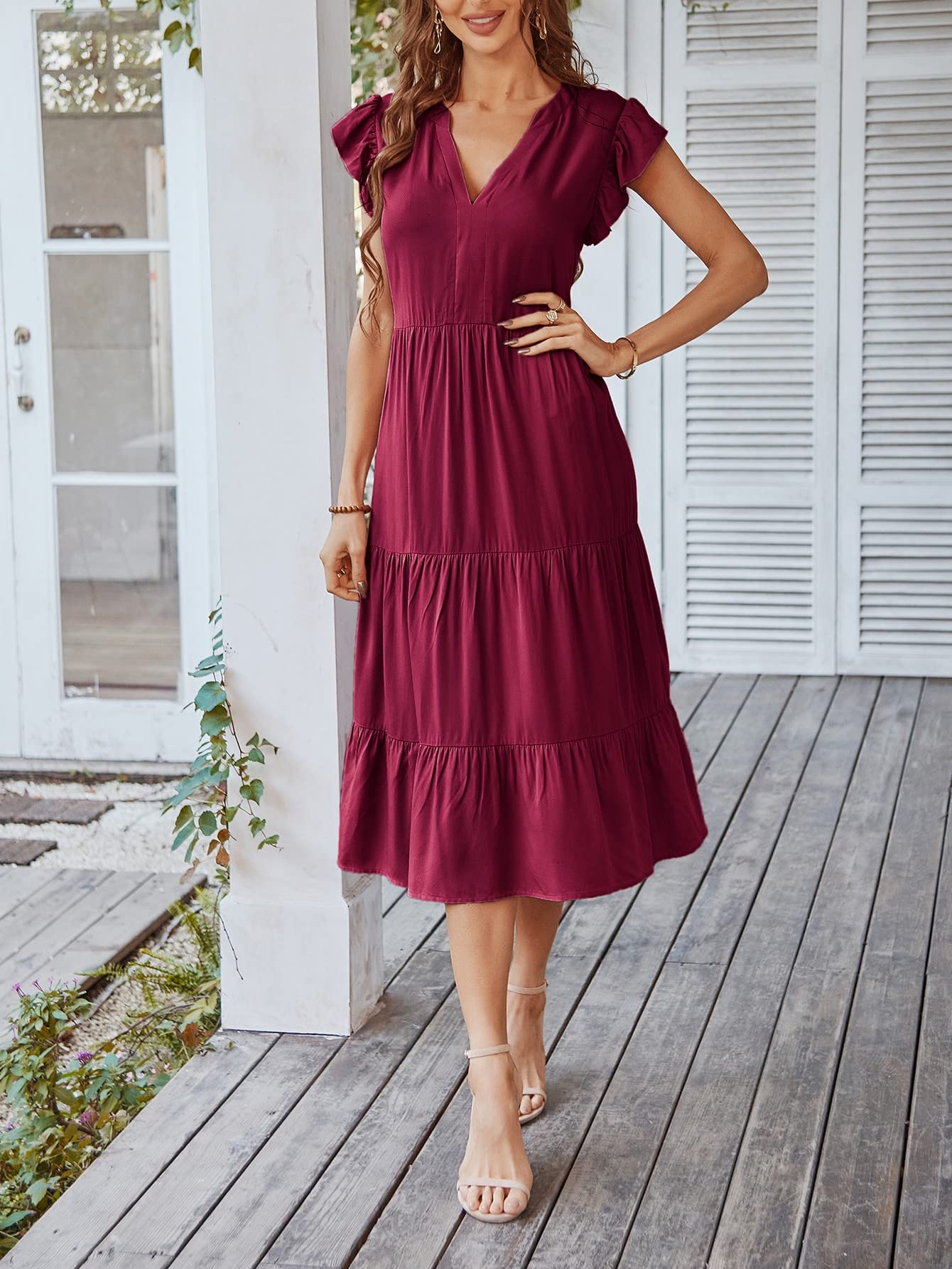 princess polly baby blue dress Gothic Black Burgundy Evening Dresses For Women ... From Dreamweddings,  $152.83 main image 0