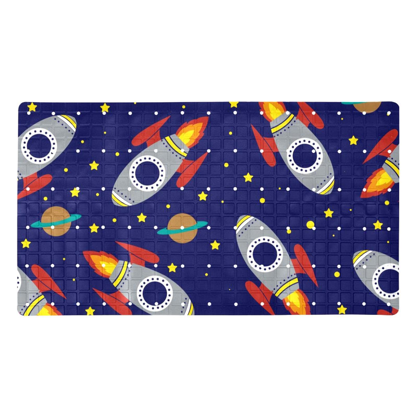 Tapis de douche antidérapant lavable en machine pour sécuriser le bain