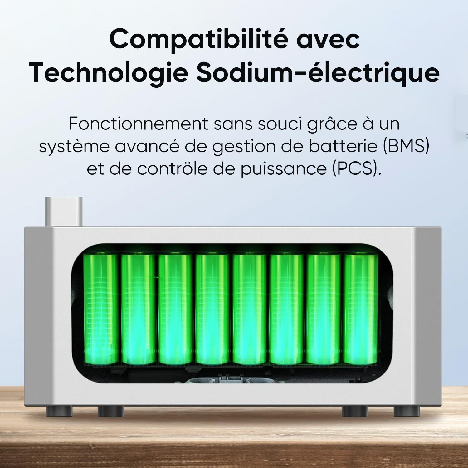Jackery HomePower 2000 Ultra Batterie Additionnelle pour Kit Solaire, 2048Wh Grande Capacité, Conception Avancée Compatible Sodium-électrique, Compatible avec Station Balcon, Extensible jusqu'à 8kWh