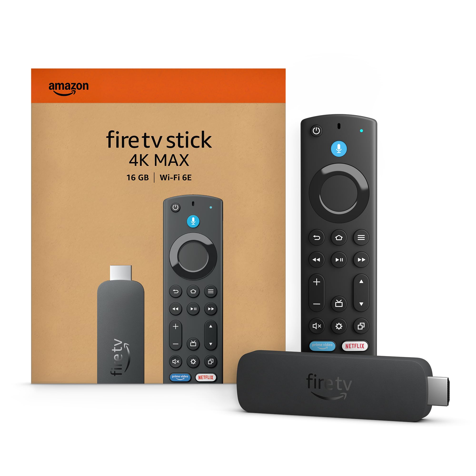 Amazon Fire TV Stick 4K Max with Alexa Voice Remote Pro