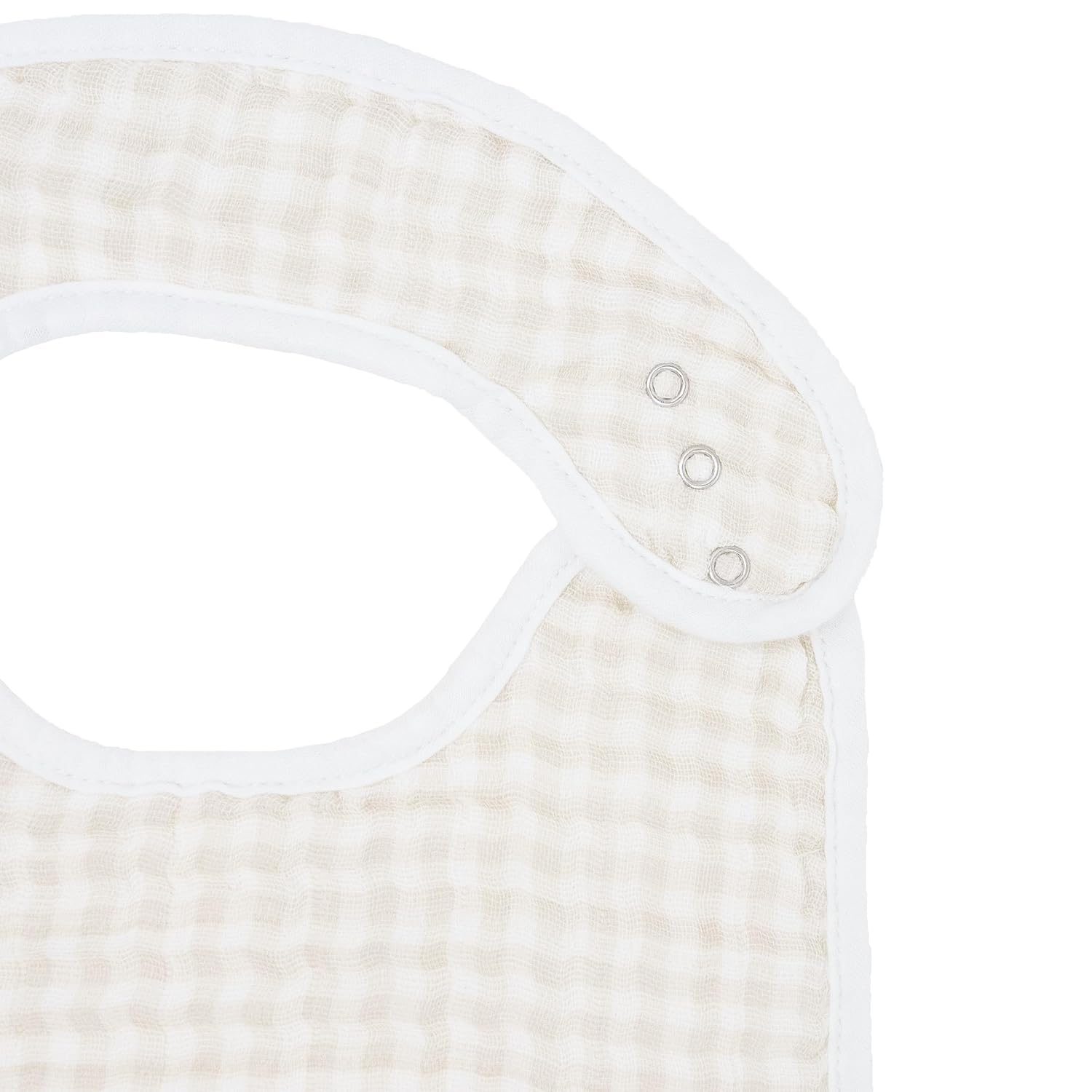 Little Unicorn Muslin Baby Bibs | Adjustable as Baby Grows | Soft Absorbent Muslin Fabric | For Eating, Drooling, Teething (Farmyard)