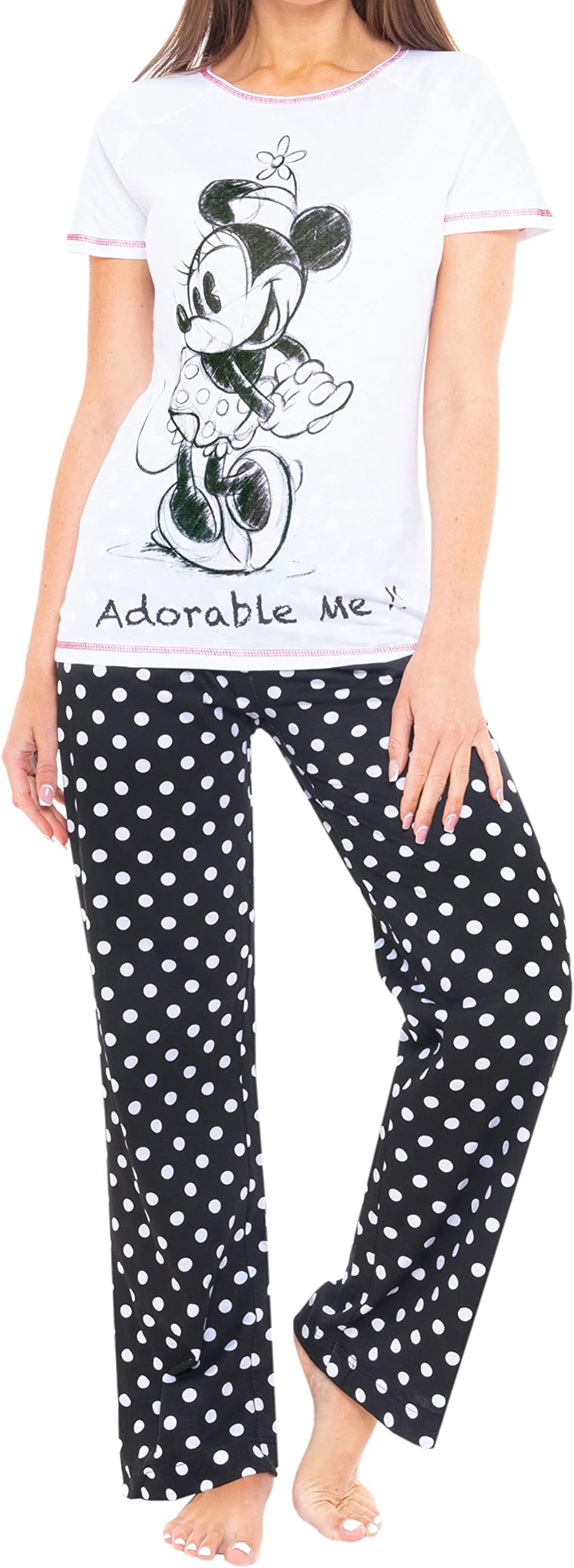 Mouse Ladies Minnie Mouse Pyjamas Size, XL, Multicoloured