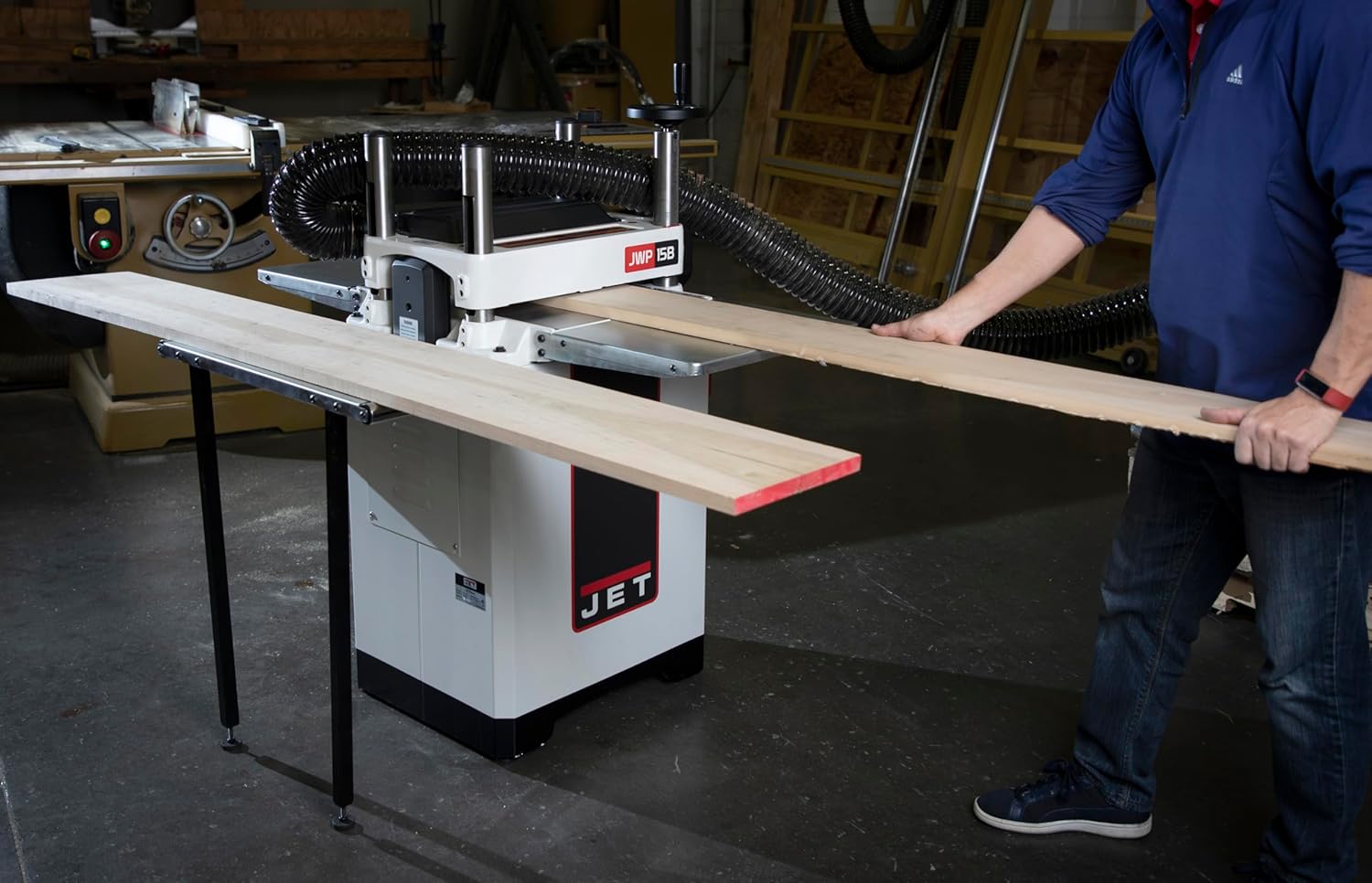 JET Accessory Side Table, for JWP-15B and JWP-15HH Planers (722151)
