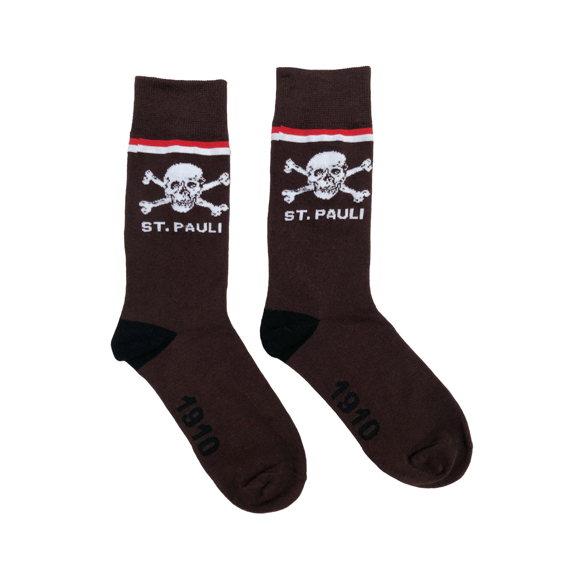 St. Pauli Cotton Rich Socks UK 7-11 – Stylish Totenkopf Design – Soft, Durable & Comfortable Everyday St. Pauli Socks