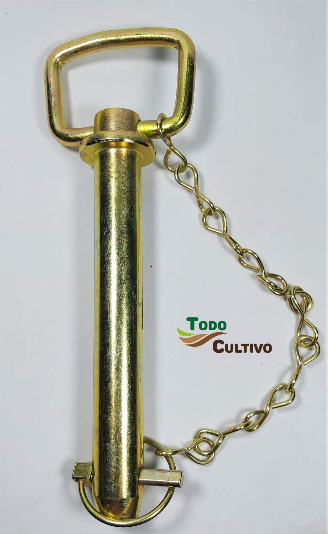 Bulón 25 mm.de asa y Cadena para Tractores o maquinaria Pesada con Remolque. DIN 10.8