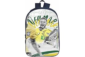 Soccer Player Neymar Sports Bookbag: Elevate Your Game with Style