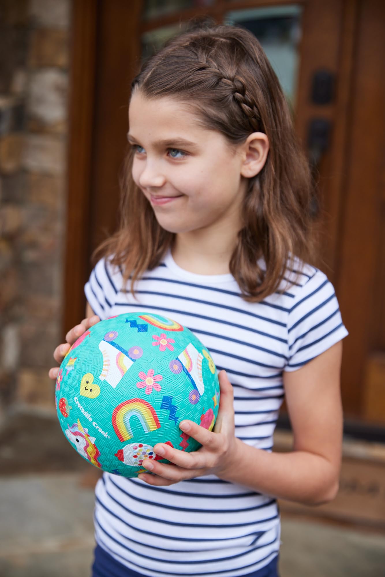 Crocodile Creek Rubber Playground Ball, Ships Inflated, PVC-Free - Image 3