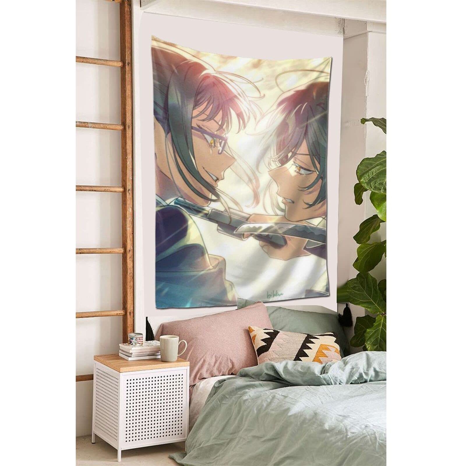 Amazon.co.jp: 呪術廻戦 禅院真依 禅院真希 タペストリー 壁掛け 部屋
