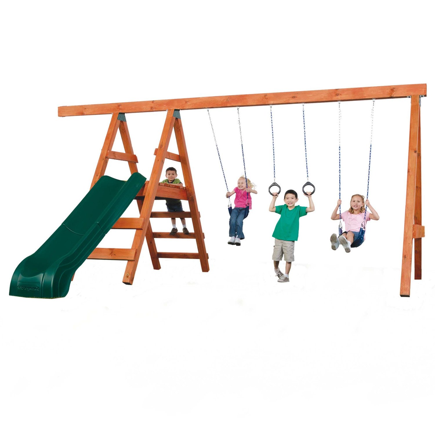 Pioneer Deluxe DIY Play Set Hardware Kit with Slide (wood NOT included)