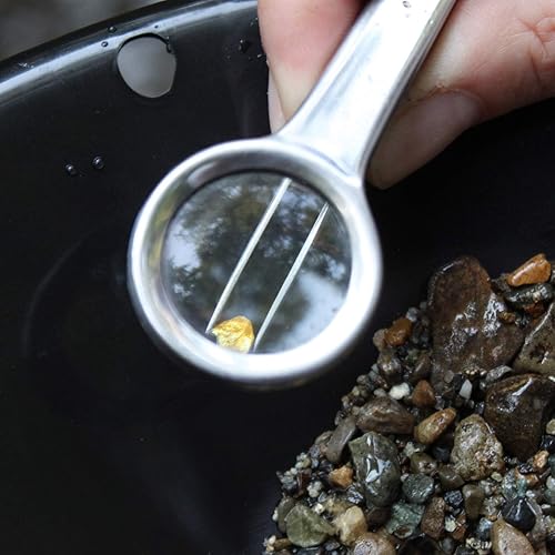 Miniatura 8 de ASR Outdoor Kit de cacerola de oro definitivo de 19 piezas con pantallas clasificadoras, sartenes doradas, selección de rocas