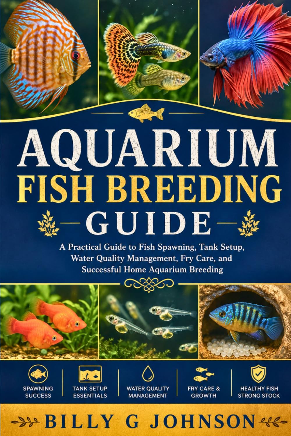 Aquarium Fish Breeding Guide: A Practical Guide to Fish Spawning, Tank Setup, Water Quality Management, Fry Care, and Successful Home Aquarium Breeding