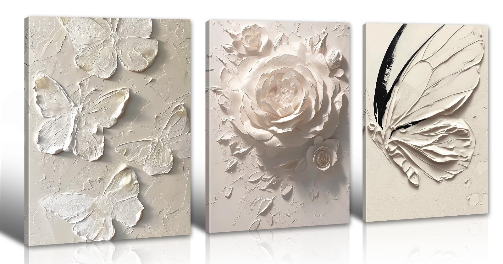 JiazuGo 3D Butterfly Wall Art Set
