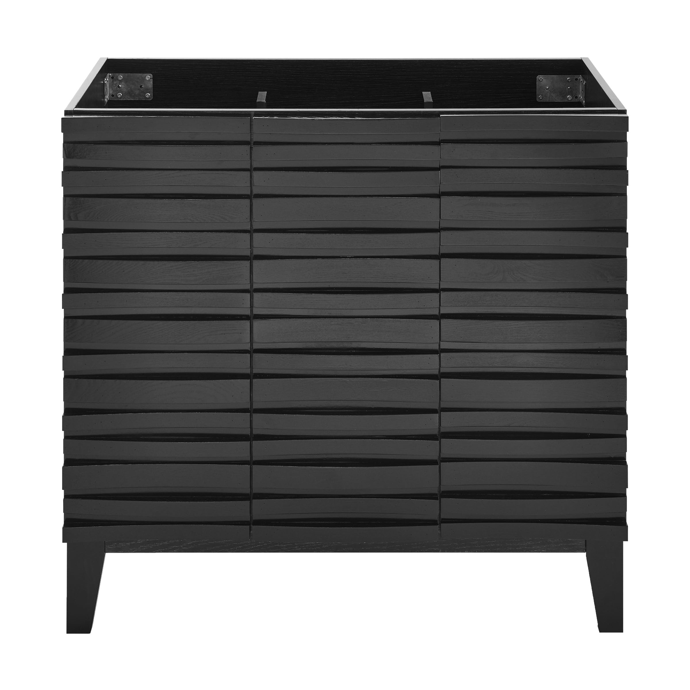 Swiss Madison Cascade 36" Bathroom Vanity in Black Cabinet Only