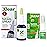 Xlear Natural Xylitol Nasal Spray, Regular and Travel Size 12-Hour Nasal Decongestant Bundle, 1.5 fl oz & 0.5 fl oz (Pack of 2)