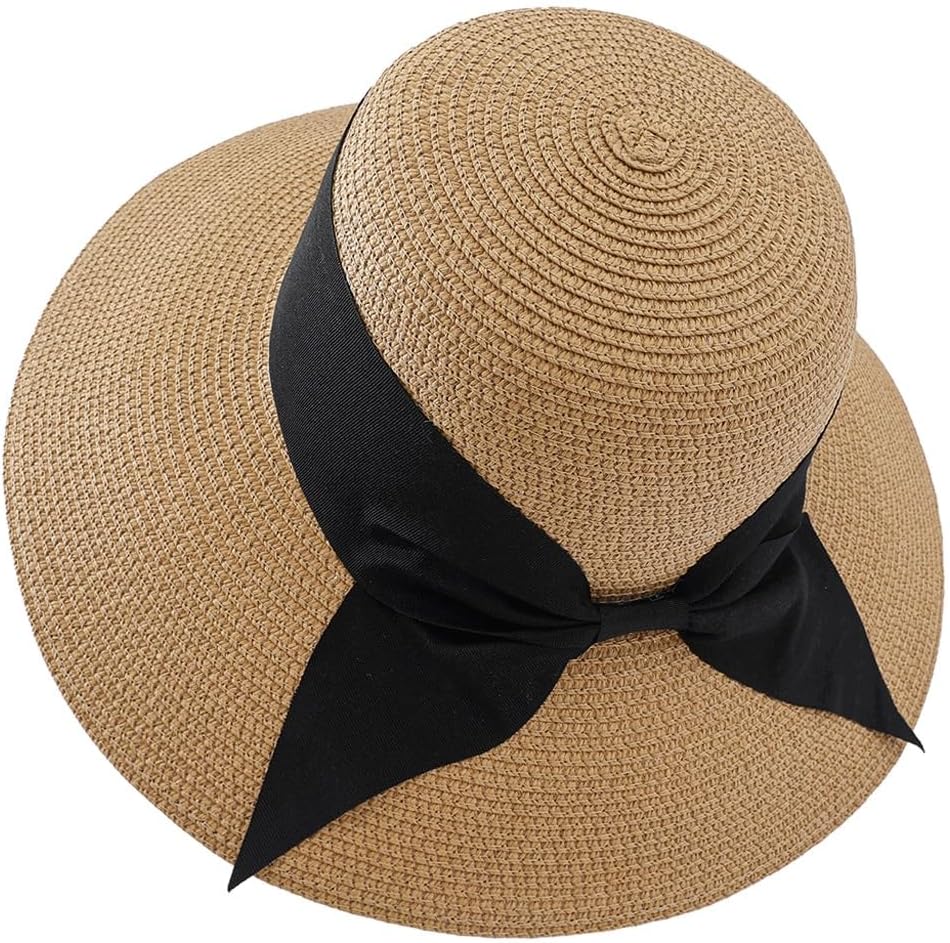 Wide Brim Sun Hat for Women Beach Female Outdoor Panama Cap Hat