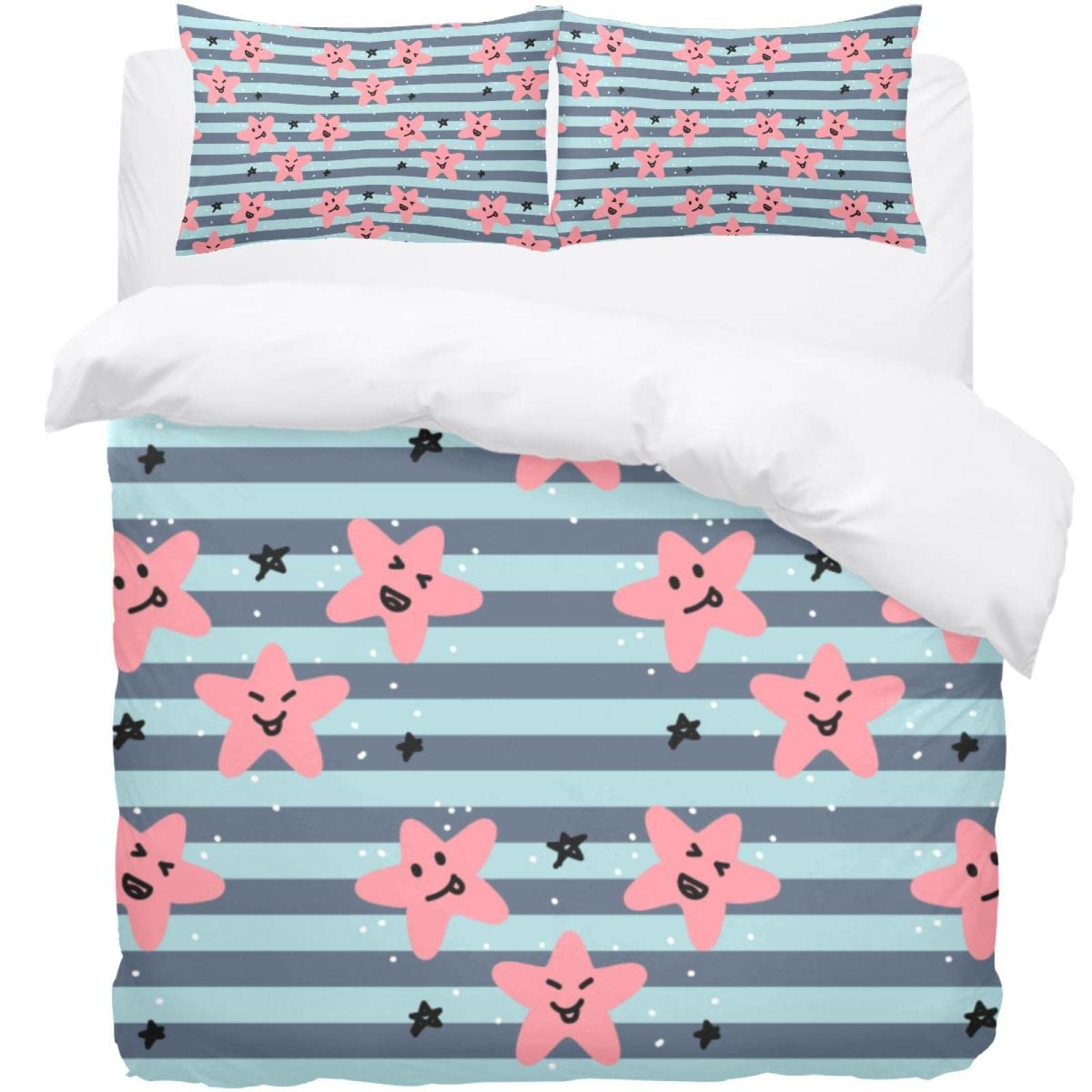 Parure de lit à motif étoiles pour transformer votre chambre en cocon