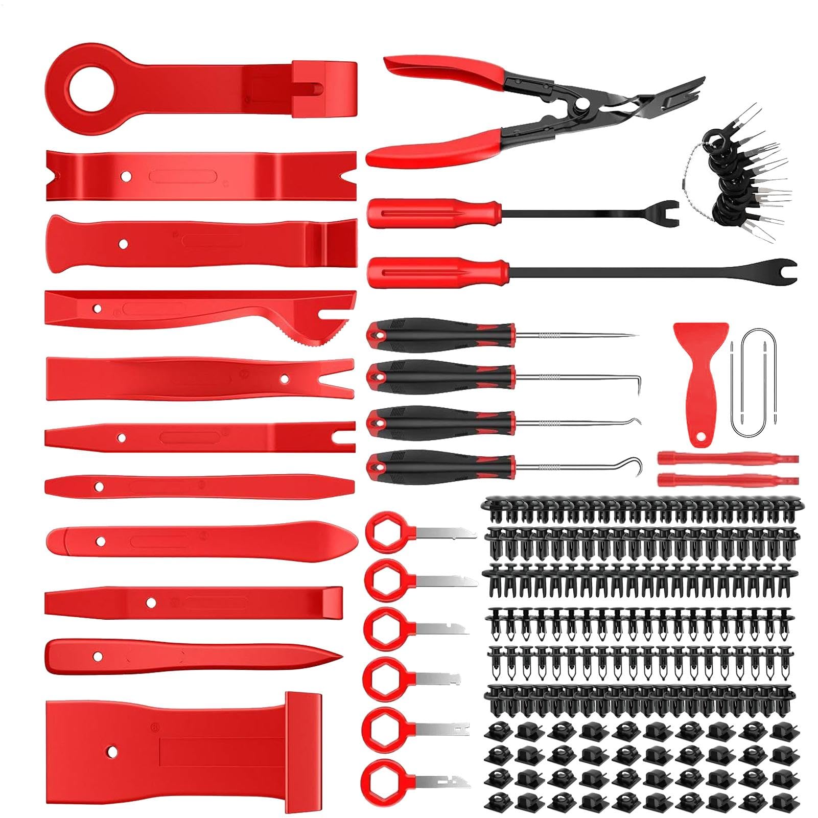 Pry Tool Kit Auto, Pry Tools Automotive 200 piezas de removedor de clip