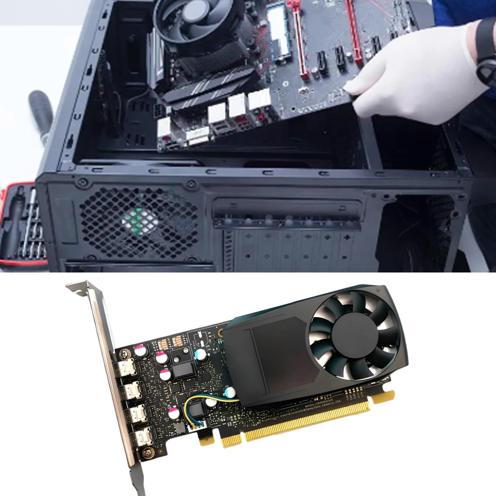 Carte GPU professionnelle P620 avec 512 cœurs de traitement