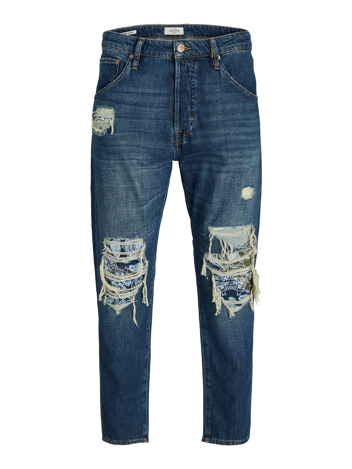 JACK & JONES JJJIFRANK JJJLEEN JOS 180 Jeans, niebieski denim, 32