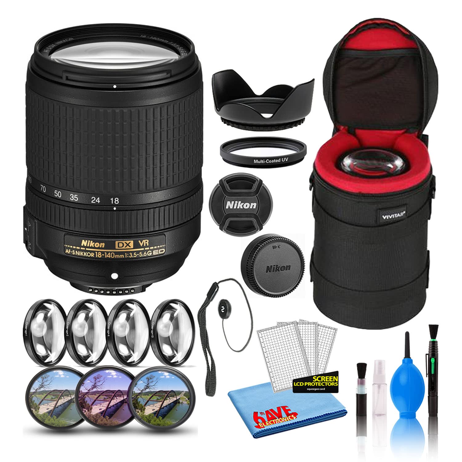 Amazon.com: Nikon AF-S DX NIKKOR 18-140mm f/3.5-5.6G ED VR Lens