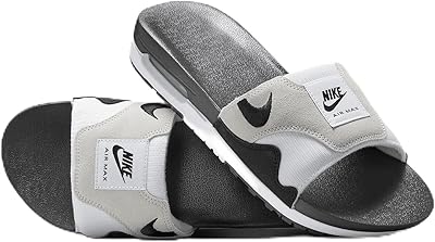 gray nike slides mens