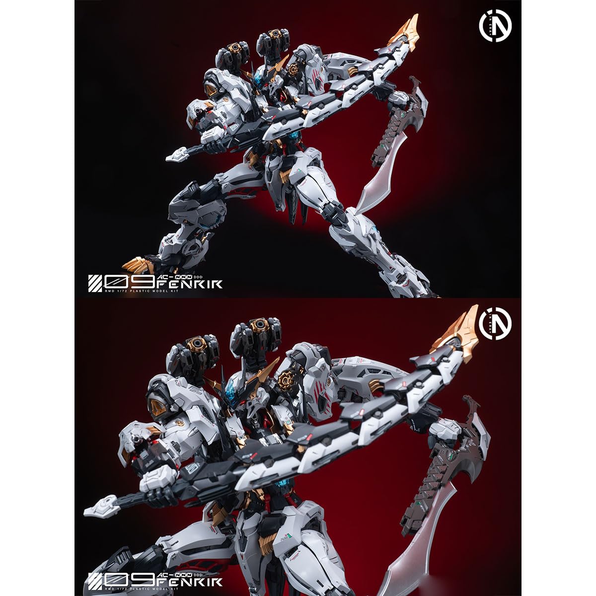 Amazon | HiPlay 無限新星 INERA+ フェンリル FENRIR FNR009 1/72