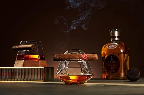 Miniatura 2 de James Scott Vaso de whisky, vasos de moda antigua con reposamanos, regalos para hombres, juego de 2