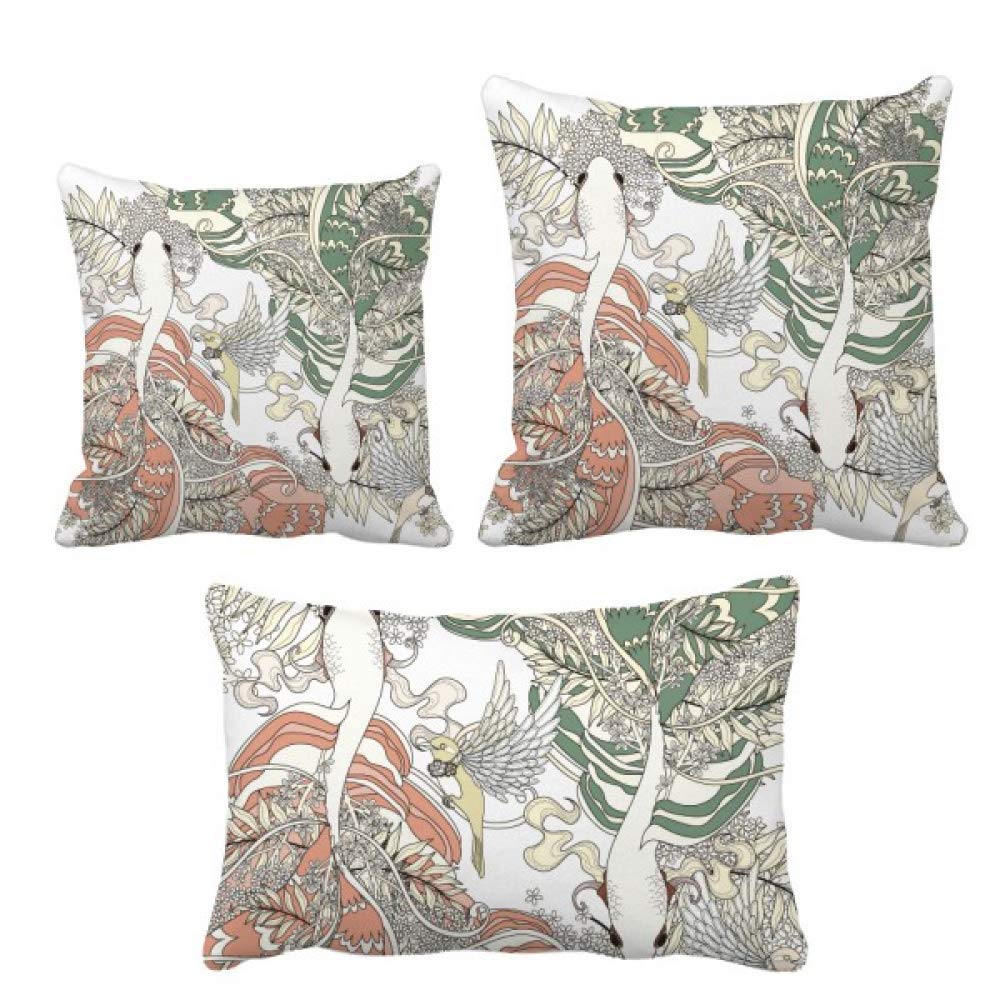 Housse de coussin carpe Ukiyo-e oiseaux japonais pour raviver un canapé terne