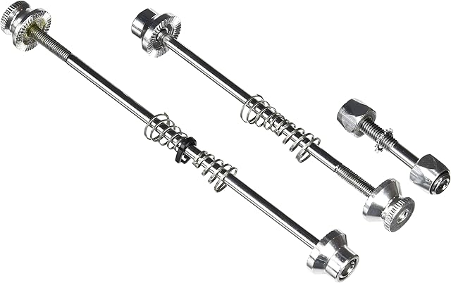 RSP Security Wheel Skewer Set - Silver