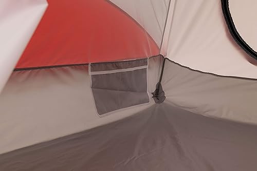 Miniatura 9 de ALPS Mountaineering Meramac - Tienda de campaña para 4 personas, grisrojo