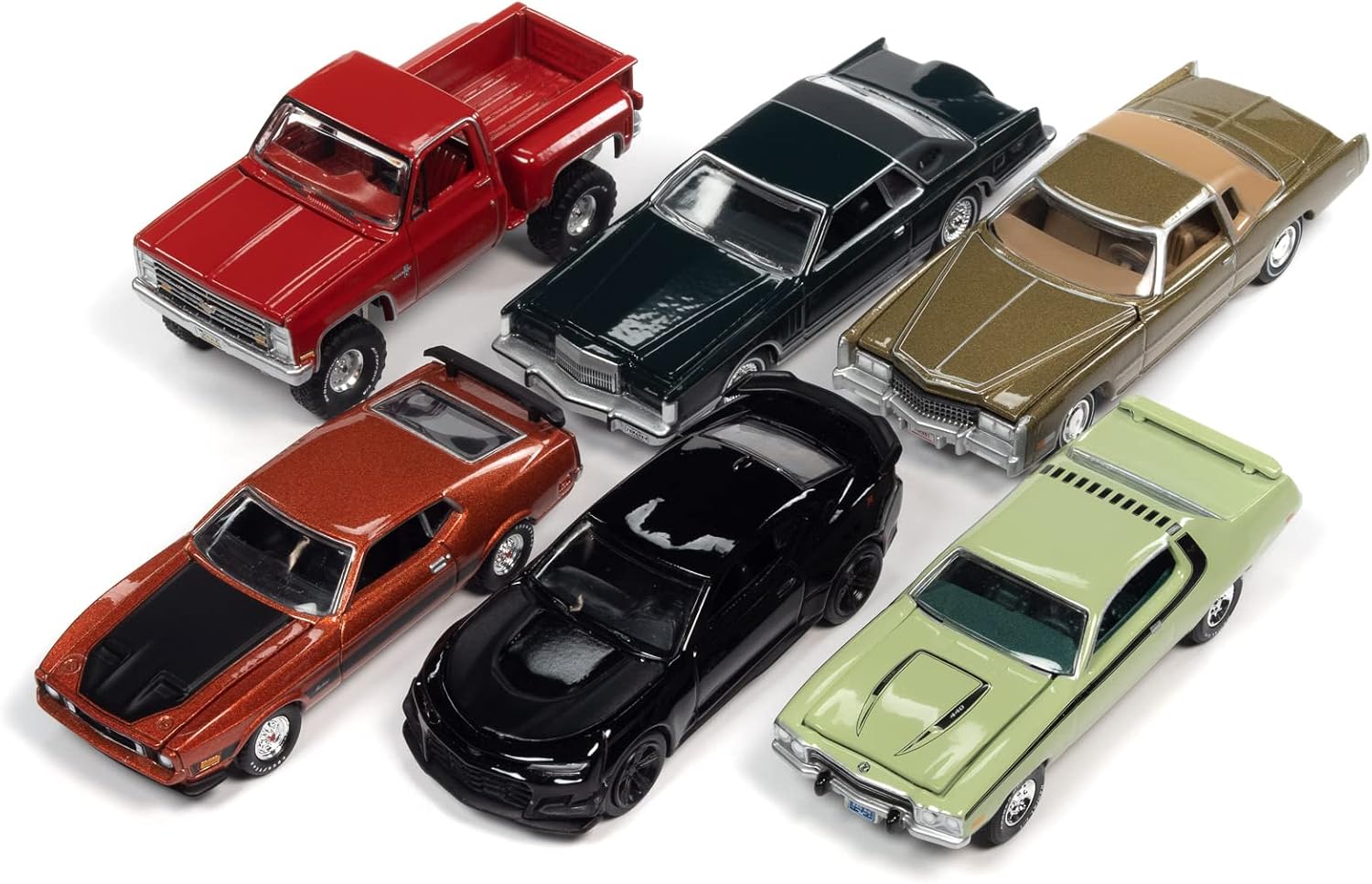 Auto World Premium 2022 Release 1 Set A (6-Car Sealed Case) 1:64 Diecast