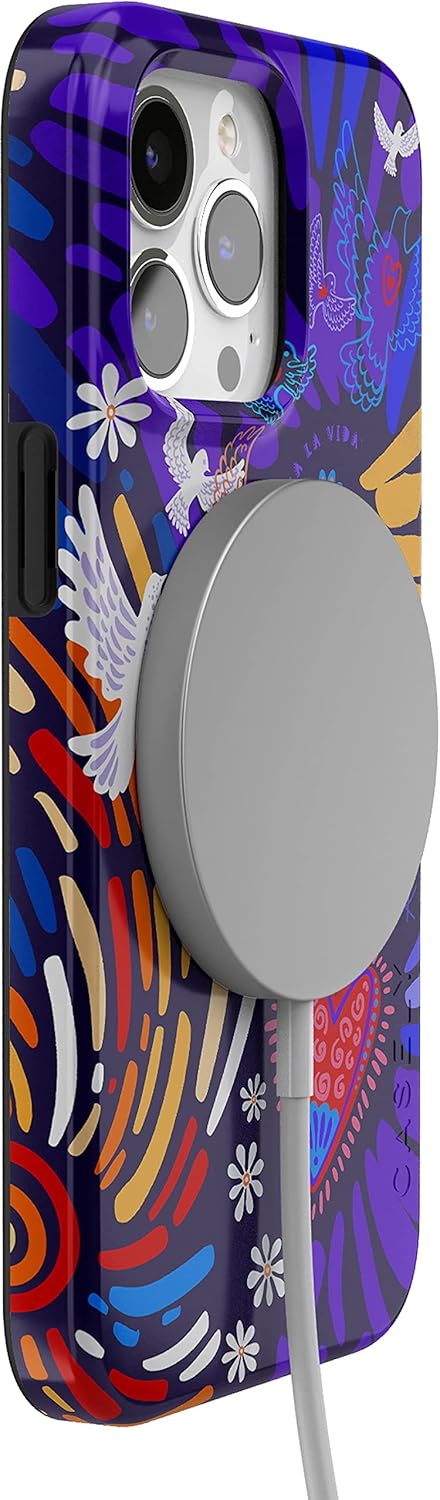 Casely iPhone 13 Pro Max Case | Viva La Vida | Frida Kahlo Collage | Compatible with MagSafe | Classic Ultra Slim Design
