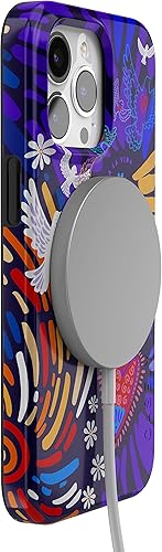 Miniatura 6 de Casely Funda para iPhone 13 Pro Max  Compatible con MagSafe  Viva La Vida  Funda Frida Kahlo Collage