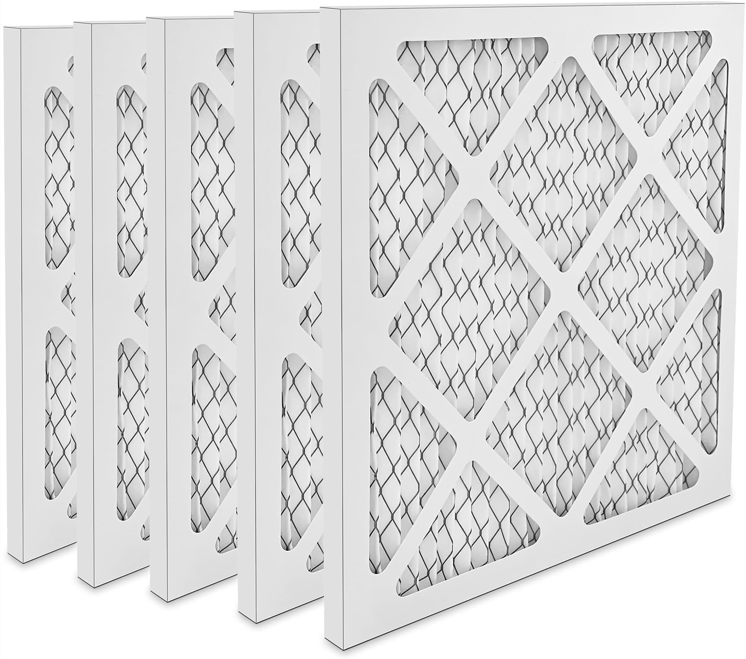 5-Packs Replacement Filter for Air Scrubber,Compatible with CADPXS Shield-550/Mounto AF500 Air Scrubber,15.75x15.75x0.78" MERV-11 Filters.