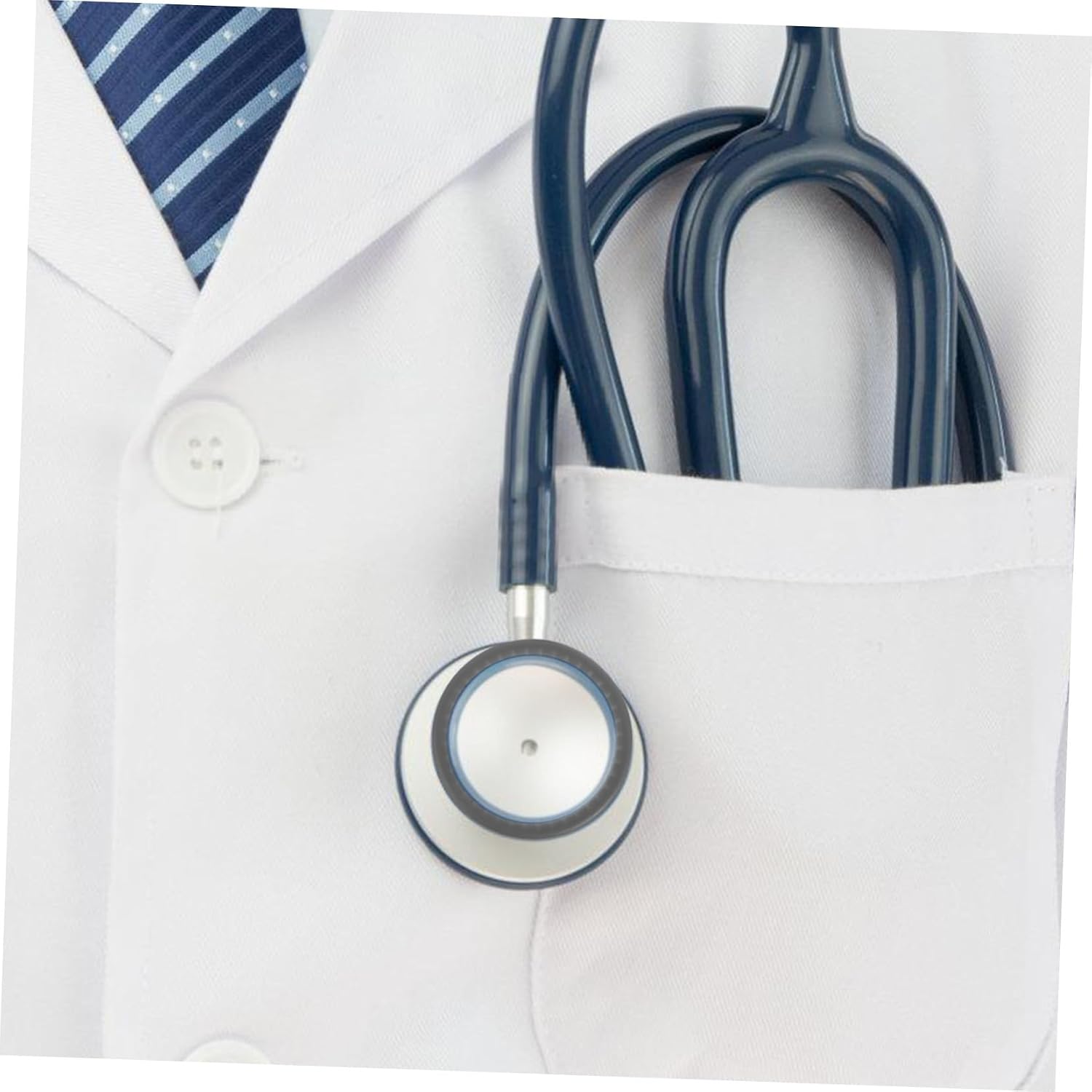 Gray Stethoscope Ear Tips and Diaphragm Replacement Gourd-Shaped Portable Ear Compatible with Multiple Models Convenient and Sleek Accessory