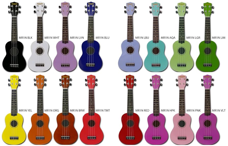 ウクレレ MaAmAa エアブラシアート カメ エメラルドグリーン ウクレレ MaAmAa エアブラシアート カメ エメラルドグリーン