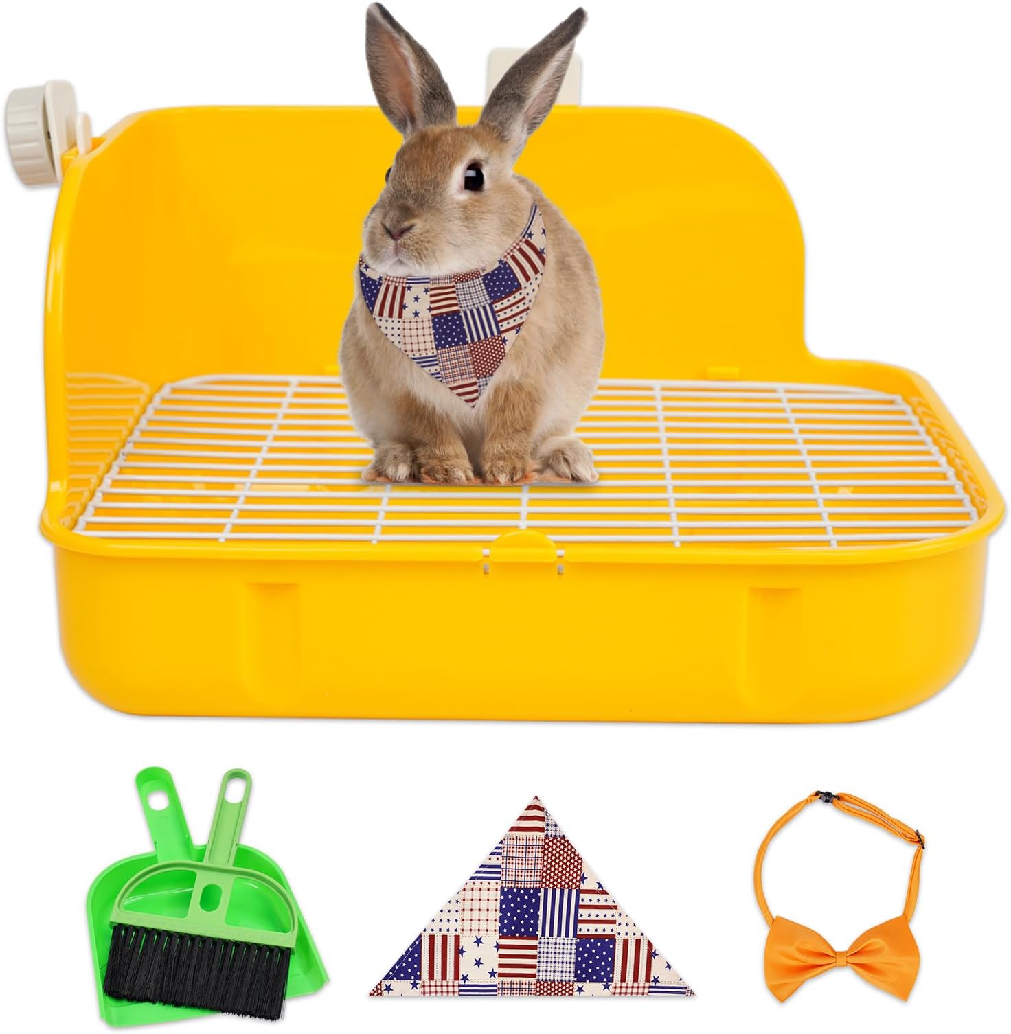 Rat Cage Hamiledyi Rabbit Litter Box Rabbit Toilet Potty Trainer