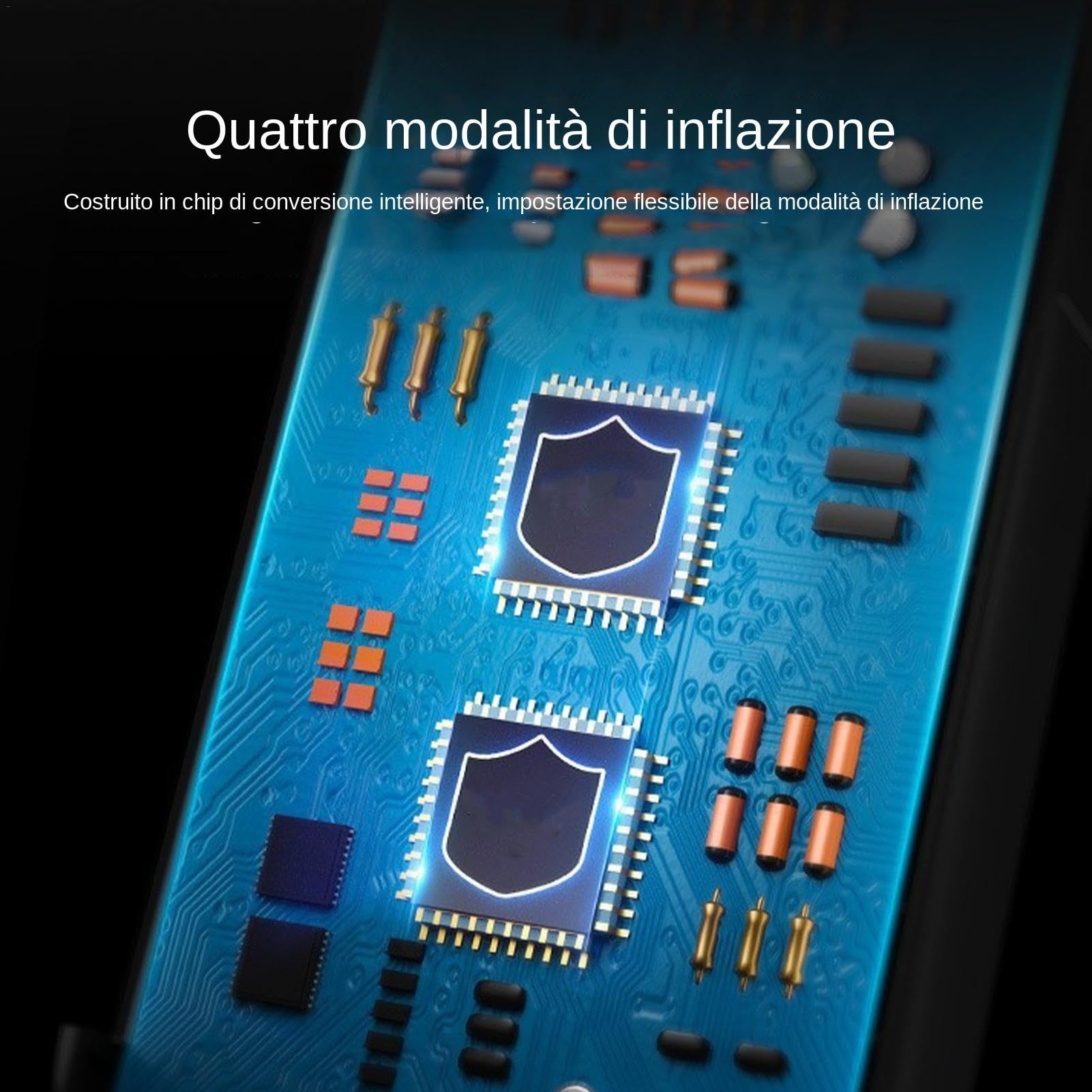 Avviatore di emergenza per batteria per auto, pompa gonfiabile per auto