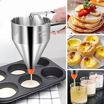 Amazon.com: WIHBOIR Stainless Steel Pancake Batter Dispenser
